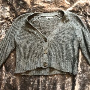 3 for 20$! AE Gray Cropped Sweater